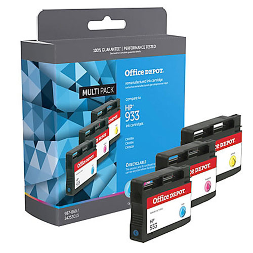 West Point DPC933CMY: HP 933 3 Pack of Color Ink 