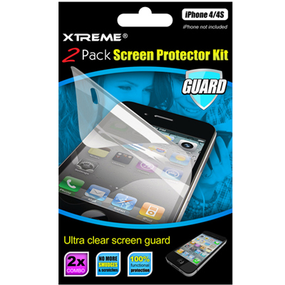 Xtreme 55211: iPhone4 Ultra Clear Screen Protector from Am-Dig