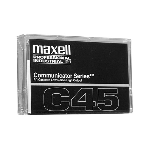 Maxell C45 Voice GradeProf Audio Cassette