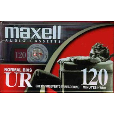 Maxell UR120 Blank Audio Cassette Tape