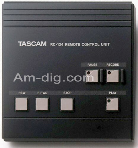 Tascam RC-134 Wireless Remote(112RMKII 134 134B..)