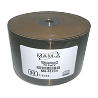 You may also be interested in the MAM-A 14402 GOLD CD-R DA-74 White Inkjet Printable.